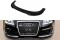 Cup Spoilerlippe Front Ansatz für AUDI RS6 C6 schwarz Hochglanz
