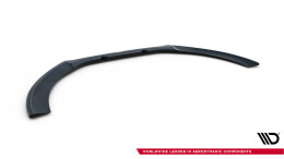 Cup Spoilerlippe Front Ansatz V.1 passend für Audi RS6 C7 / C7 Facelift schwarz Hochglanz