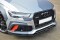 Cup Spoilerlippe Front Ansatz V.1 für Audi RS6 C7 / C7 FL schwarz Hochglanz