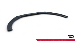 Cup Spoilerlippe Front Ansatz V.2 passend für Audi RS6 C7 / C7 Facelift schwarz Hochglanz