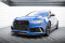 Cup Spoilerlippe Front Ansatz V.2 passend für Audi RS6 C7 / C7 Facelift schwarz Hochglanz