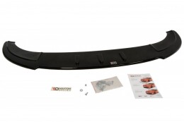 Cup Spoilerlippe Front Ansatz passend für Audi S3 8P schwarz Hochglanz