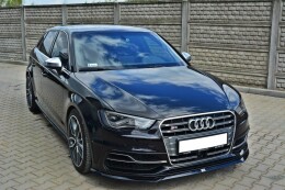 Cup Spoilerlippe Front Ansatz passend für Audi S3 /...