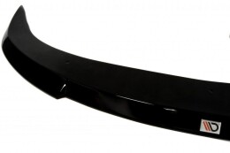 Cup Spoilerlippe Front Ansatz passend für AUDI S4 B6 schwarz Hochglanz