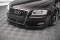 Cup Spoilerlippe Front Ansatz passend für AUDI S8 D3 schwarz Hochglanz
