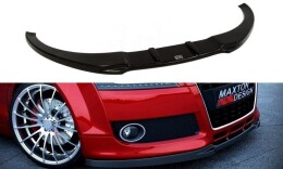 Cup Spoilerlippe Front Ansatz für Audi TT 8J Carbon...