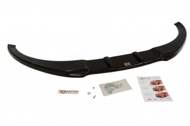 Cup Spoilerlippe Front Ansatz V.1 passend für Audi TT 8J schwarz Hochglanz