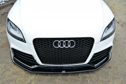 Cup Spoilerlippe Front Ansatz V.1 AUDI TT MK2 RS schwarz...