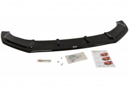 Cup Spoilerlippe Front Ansatz V.1 passend für Audi TT RS 8J schwarz Hochglanz