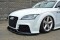 Cup Spoilerlippe Front Ansatz V.1 passend für Audi TT RS 8J schwarz Hochglanz