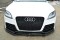 Cup Spoilerlippe Front Ansatz V.2 passend für Audi TT RS 8J schwarz Hochglanz