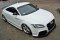 Cup Spoilerlippe Front Ansatz V.2 passend für Audi TT RS 8J schwarz Hochglanz