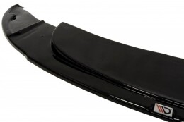 Cup Spoilerlippe Front Ansatz passend für BMW 1er E87 M-Design schwarz Hochglanz