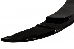 Cup Spoilerlippe Front Ansatz passend für BMW 1er E87 M-Design schwarz Hochglanz