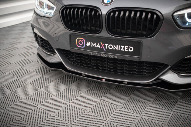 Frontspoiler | Cup-Spoilerlippe Mit ABE Für BMW 1er F70 / 2er F74 CSL949-M | Carbon Look (matt