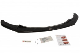 Cup Spoilerlippe Front Ansatz passend für BMW 1er F20/F21 M-Power (vor Facelift) schwarz Hochglanz