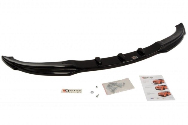 Cup Spoilerlippe Front Ansatz passend für BMW 3er E46 COUPE Facelift schwarz Hochglanz