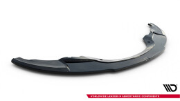 Cup Spoilerlippe Front Ansatz passend für BMW 3er E92 M Paket schwarz Hochglanz