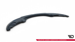 Cup Spoilerlippe Front Ansatz passend für BMW 3er E92 M Paket schwarz Hochglanz