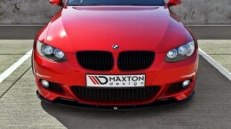 Cup Spoilerlippe Front Ansatz für BMW 3er E92 M Paket...