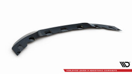 Cup Spoilerlippe Front Ansatz V.2 passend für BMW 4er Coupe / Gran Coupe / Cabrio M-Paket F32 / F36 / F33 schwarz Hochglanz