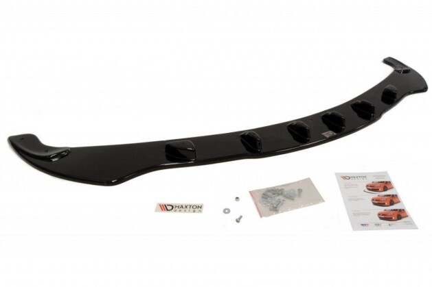 Cup Spoilerlippe Front Ansatz passend für BMW 5er E60 / E61 (vor Facelift) Carbon Look