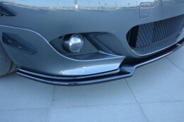 Cup Spoilerlippe Front Ansatz passend für BMW 5er E60/61 M Paket schwarz Hochglanz