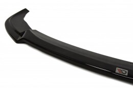 Cup Spoilerlippe Front Ansatz passend für BMW 5er E60/61 M Paket schwarz Hochglanz