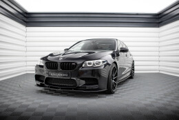 Cup Spoilerlippe Front Ansatz passend für BMW M5 F10/ F11 schwarz Hochglanz
