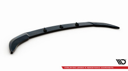 Cup Spoilerlippe Front Ansatz passend für BMW M5 F10/ F11 schwarz Hochglanz
