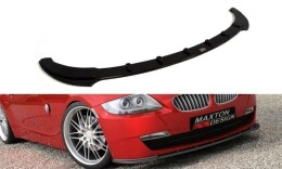 Street+ Spoilerlippe Front Ansatz passend für BMW Z4 E85 / E86 FL schwarz Hochglanz