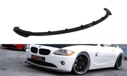 Cup Spoilerlippe Front Ansatz V.1 für BMW Z4 E85 / E86 vor FL schwarz Hochglanz