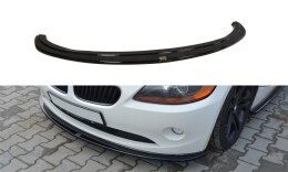 Cup Spoilerlippe Front Ansatz V.2 für BMW Z4 E85 vor FL schwarz Hochglanz