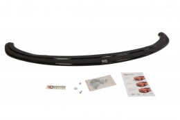 Cup Spoilerlippe Front Ansatz V.2 passend für BMW Z4 E85 vor Facelift schwarz Hochglanz