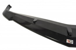 Street+ Spoilerlippe Front Ansatz passend für Chevrolet Camaro Standard Mk5 schwarz Hochglanz