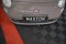 Cup Spoilerlippe Front Ansatz V.1 passend für FIAT 500 HATCHBACK vor Facelift schwarz Hochglanz