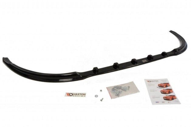 Cup Spoilerlippe Front Ansatz passend für FIAT DUCATO III (passend für Serie) schwarz Hochglanz