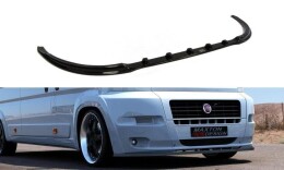 Street+ Spoilerlippe Front Ansatz passend für Fiat Ducato III (passend für Serie) schwarz Hochglanz