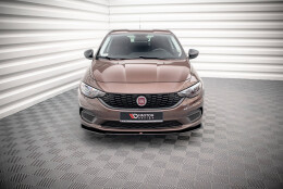 Cup Spoilerlippe Front Ansatz passend für Fiat Tipo S-Design schwarz Hochglanz