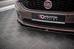 Cup Spoilerlippe Front Ansatz passend für Fiat Tipo S-Design schwarz Hochglanz