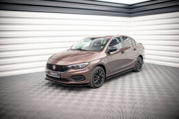 Cup Spoilerlippe Front Ansatz passend für Fiat Tipo S-Design schwarz Hochglanz
