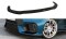 Cup Spoilerlippe Front Ansatz passend für (Focus RS Look Stoßstange) Ford Fiesta Mk7 FL schwarz Hochglanz