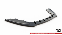 Cup Spoilerlippe Front Ansatz V.1 passend für Ford Fiesta ST Mk7 FL schwarz Hochglanz