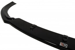 Street+ Spoilerlippe Front Ansatz V.2 passend für Ford Focus RS Mk2 schwarz Hochglanz