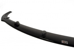 Street+ Spoilerlippe Front Ansatz V.1 passend für Ford Focus ST Mk2 schwarz Hochglanz