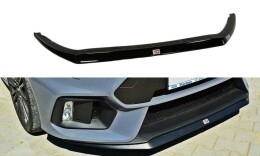 Cup Spoilerlippe Front Ansatz V.2 passend für Ford Focus RS Mk3 schwarz Hochglanz