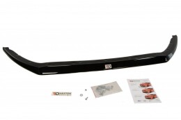 Cup Spoilerlippe Front Ansatz V.2 passend für Ford Focus RS Mk3 schwarz Hochglanz