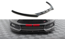 Cup Spoilerlippe Front Ansatz V.1 passend für Ford Focus ST Mk3 FL schwarz Hochglanz