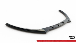 Cup Spoilerlippe Front Ansatz V.1 passend für Ford Focus ST Mk3 FL schwarz Hochglanz