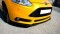 Cup Spoilerlippe Front Ansatz V.1 passend für Ford Focus ST Mk3 schwarz Hochglanz